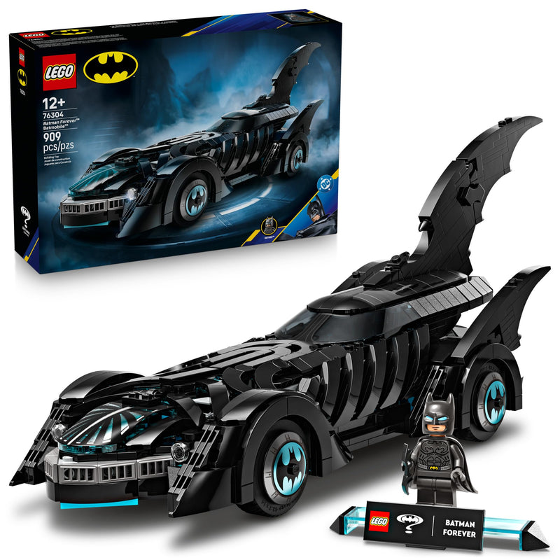 LEGO DC Batman: Batman Forever Batmobile Kids Toy - Building & Learning Toy for Girls & Boys, Ages 12+ - Model Car with Minifigure Included