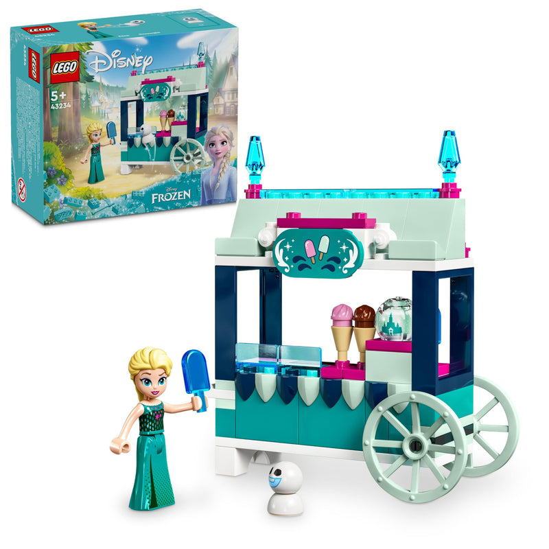 LEGO 43234 Disney Princess Elsas Eisstand, Eismaschine, Mini-Schneemann