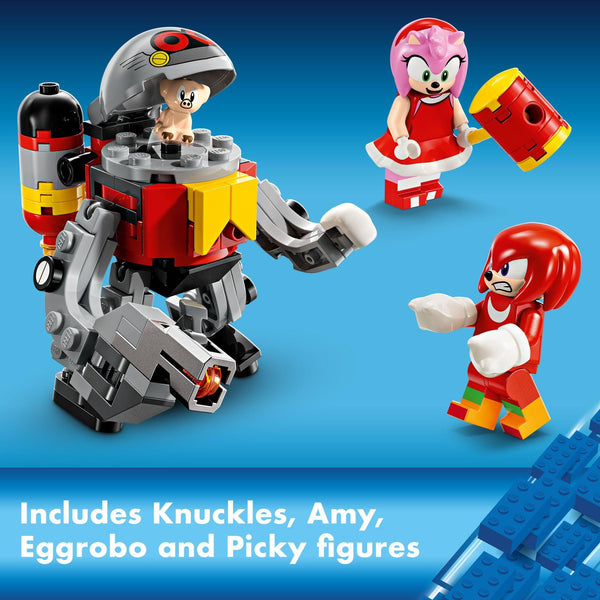 LEGO Sonic The Hedgehog: Knuckles and The Master Emerald Shrine Collectible Video Game Toy Building Set, Comes with 2 Sonic Action Figures, Gamer Gift for Boys and Girls Ages 8 and Up, 76998