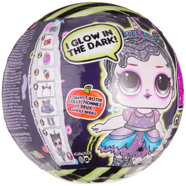 L.O.L. Surprise! Glitter Glow Doll Enchanted B.B. with 7
