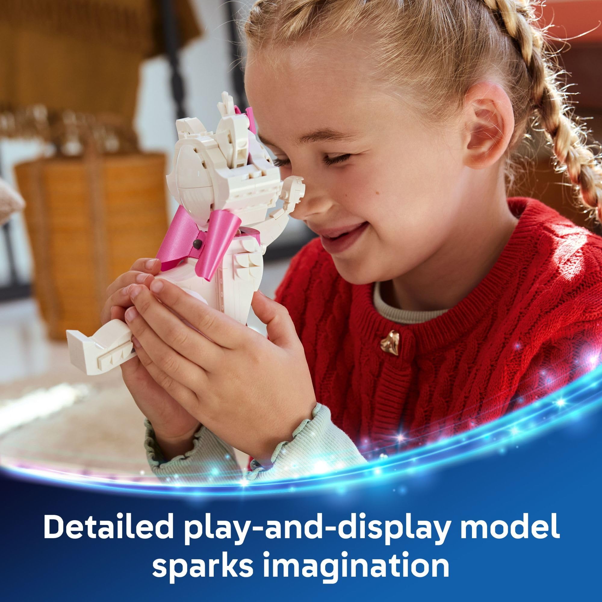 LEGO Disney The Aristocats Adorable Marie Toy Building Set - Bedroom or Desk Decor for Girls & Boys, Ages 7+ - Disney Gifts for Kids & Fans - 43286