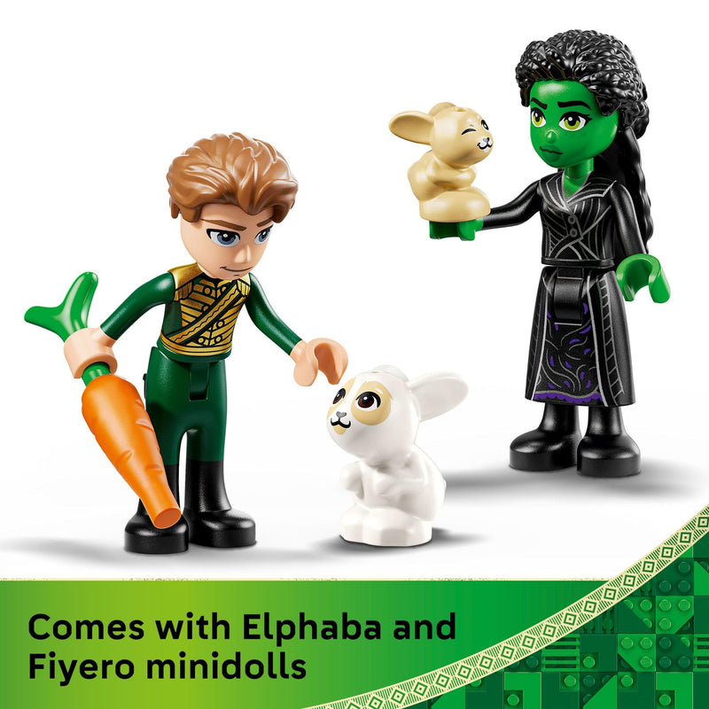 LEGO Wicked Elphaba’s Retreat Building Toy - Elphaba & Fiyero Toy Figures and Playset with Forest Friends - Pretend Play Building Blocks for Kids, Ages 7+