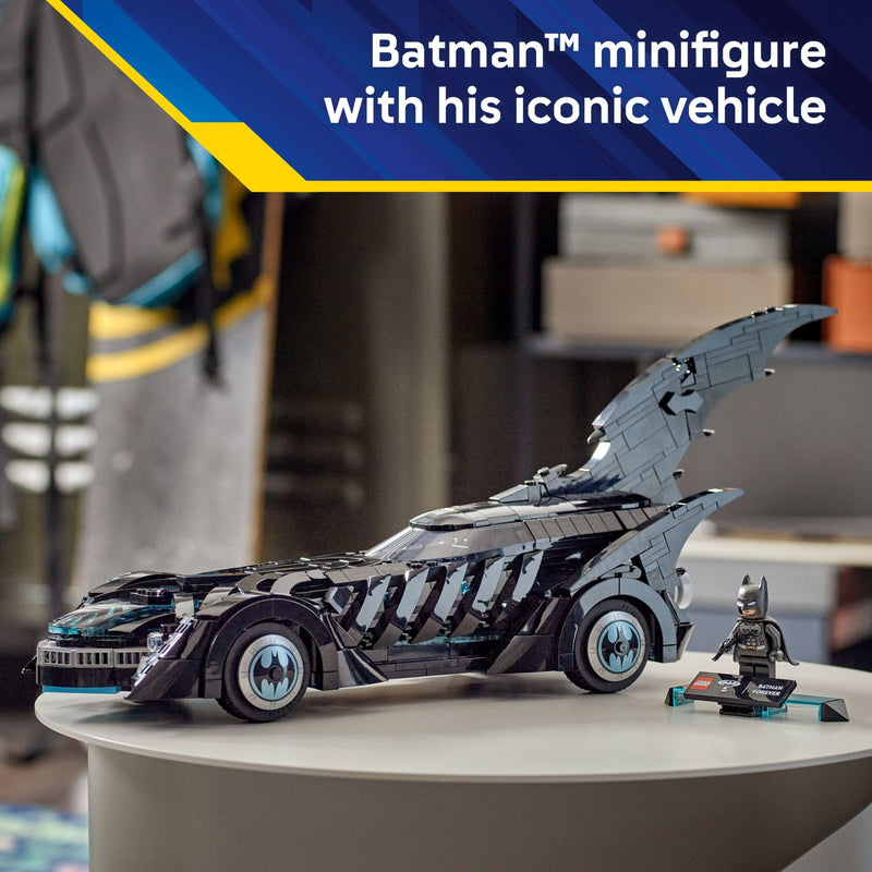 LEGO DC Batman: Batman Forever Batmobile Kids Toy - Building & Learning Toy for Girls & Boys, Ages 12+ - Model Car with Minifigure Included