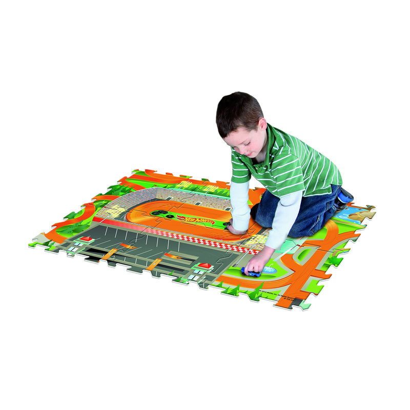 Hot Wheels 6 Piece Tile Mega Playmat