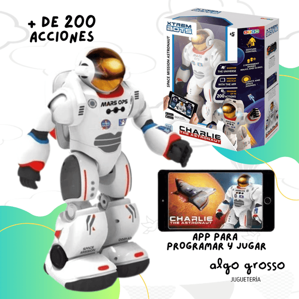 Charlie The Astronaut Xtrem Bots
