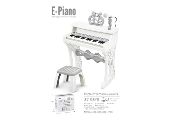 Electronic Piano 37 Key Keyboard