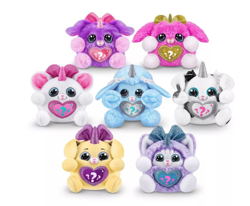 Rainbocorns Puppycorn Bow Surprise Plush Stuffed Animal, Styles and Colors May Vary