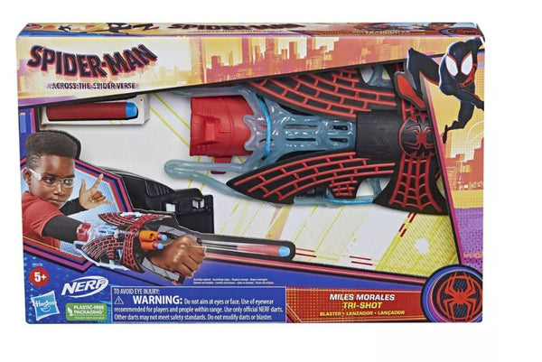 Marvel Spider-Man: Across the Spider-Verse Miles Morales Tri-Shot Blaster