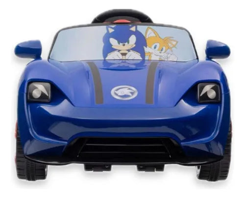 Sonic The Hedgehog 12V Battery-Powered Convertible Ride On Car