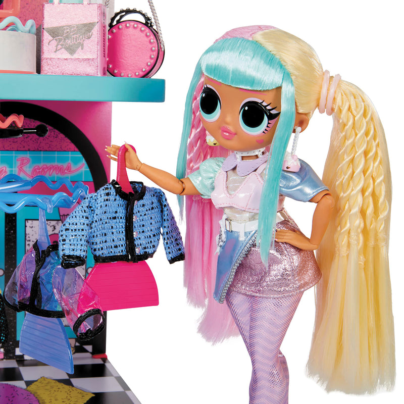 L.O.L. Surprise! OMG Glam N' Go Camper Speelset met 50 Verrassingen en 360° Spel, Volledig Ingericht met Zwembad, Glijbaan, Stapelbed, Kaptafel, BBQ Grill, DJ Stand, en Meer - Voor Kinderen vanaf 4 L.O.L. Surprise! OMG Glam N' Go Camper Speelset met 50 Verrassingen en 360° Spel, Volledig Ingericht met Zwembad, Glijbaan, Stapelbed, Kaptafel, BBQ Grill, DJ Stand, en Meer - Voor Kinderen vanaf 4