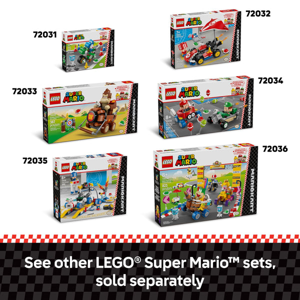LEGO Super Mario: Mario Kart Standard Kit - Collectible Toy Building Set for Kids, Boys and Girls, Ages 7+ - Nintendo Mario Kart Toy for Fans