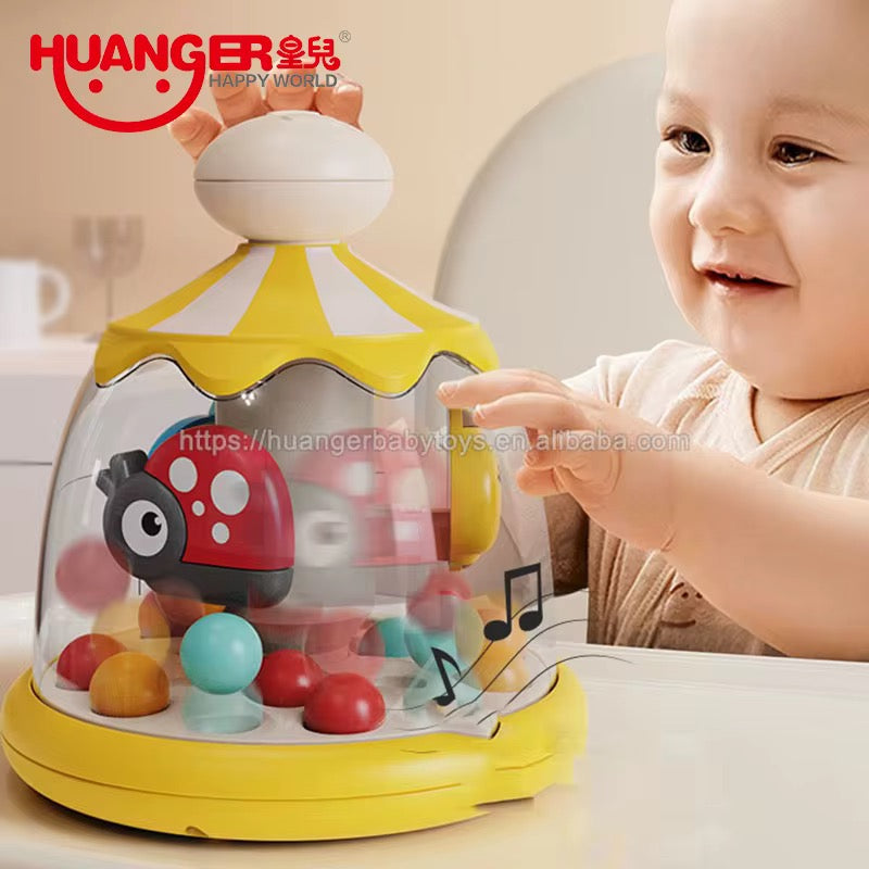 Baby Push And Tumble Toy, Baby Press Carousel