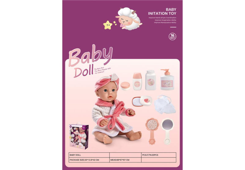 Doll With The Accessories, 16 inch