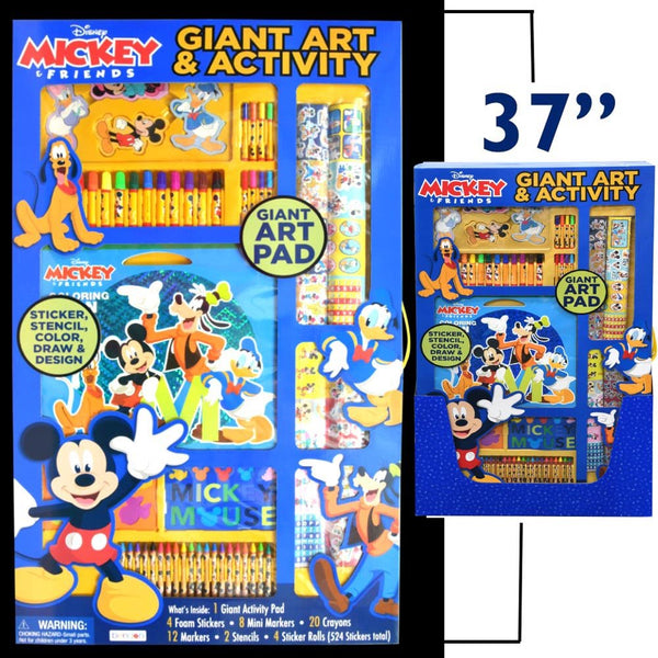 Disney Mickey Friends Giant Art & Activity