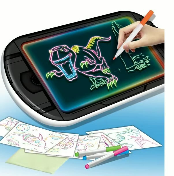Magic Glow Art Neon Drawing Board, Ultimate Light Board