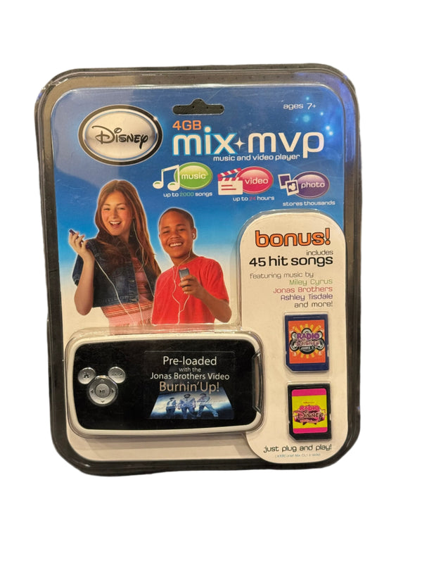 Disney Mix Mvp Black (4GB) Digital Media Player