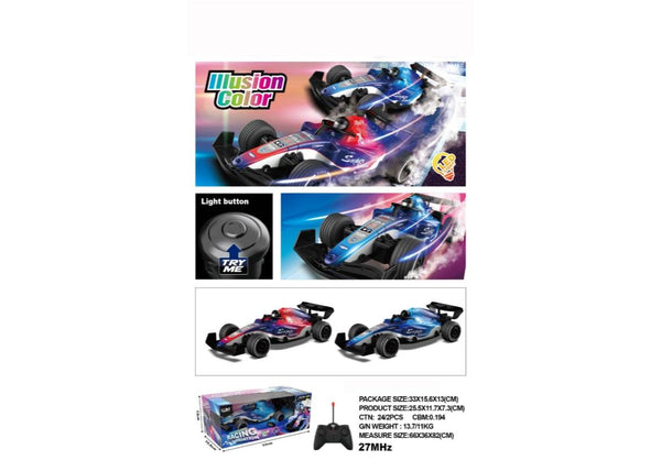 Four way LED remote control equation F1 with TRY ME/battery not included/2 colors
