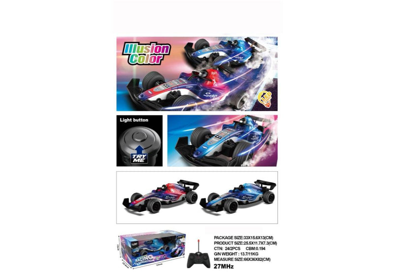 Four way LED remote control equation F1 with TRY ME/battery not included/2 colors