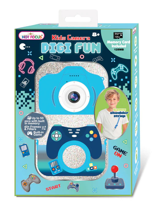 Hot Focus, Kids Camera Digi Fun, Memory Card Included – StockCalifornia