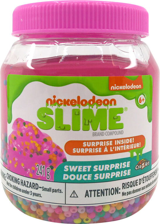 Slime Cra-Z-Art Nickelodeon Surprise Slime Jars 1 Count (Style may vary)