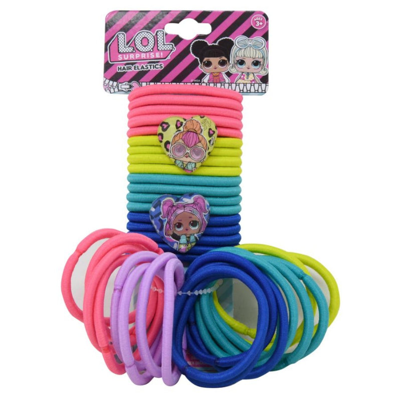 LOL Surprise Hair Elastics with Charms