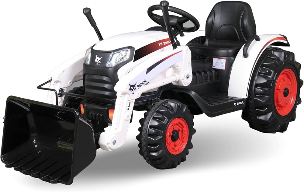 Best Ride On Cars Bobcat Construction Tractor 12V