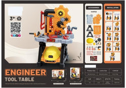 Tool Table Playset With Engineering Cap