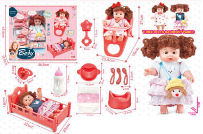 Girl's Doll Playset