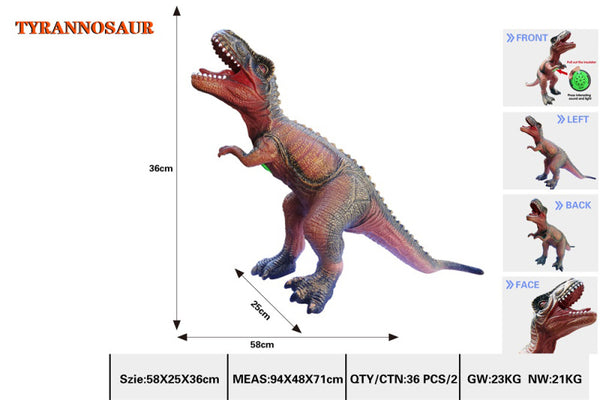 Dinosaur Toy, Simulated large t-rex 58cm with sound