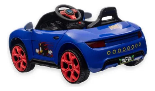 Sonic The Hedgehog 12V Battery-Powered Convertible Ride On Car