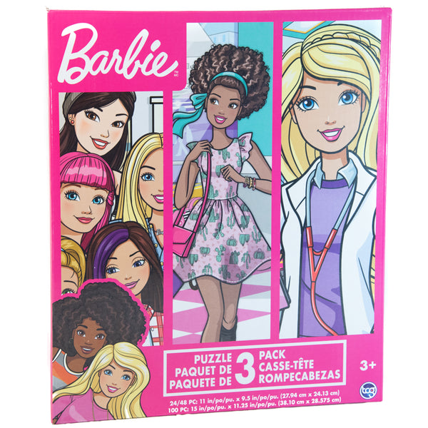 Barbie 3 Pack Puzzle Set