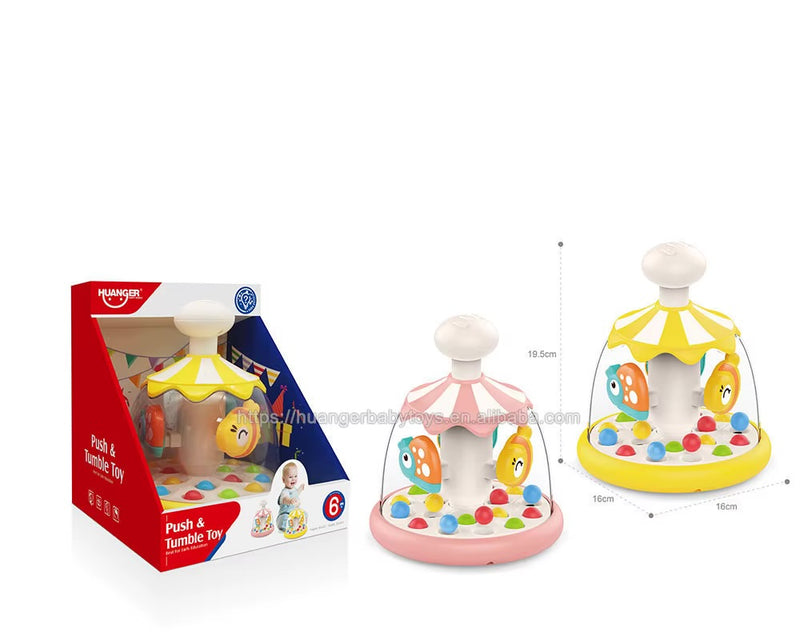 Baby Push And Tumble Toy, Baby Press Carousel