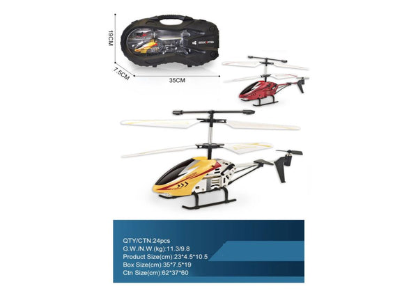 Helicopter toy Remote Control Aircraft, Infrared 3.5 Pass, No Camera