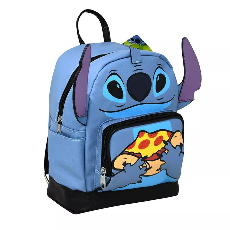 Backpack, Disney Lilo & Stitch with Pizza 10 Inch Mini