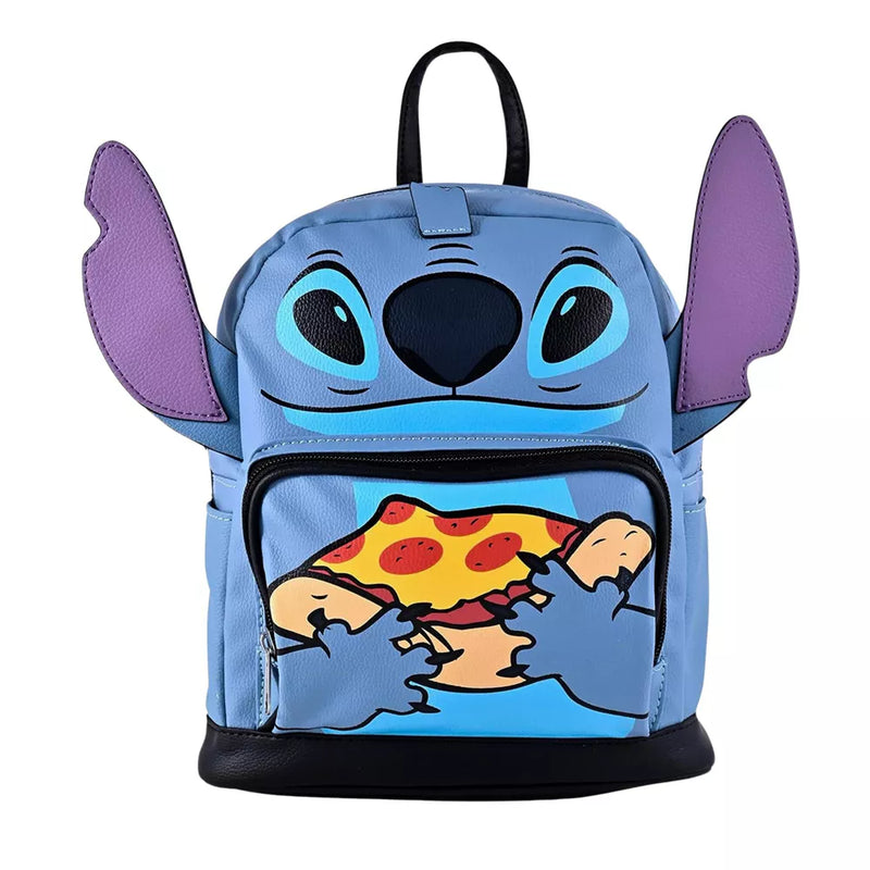 Backpack, Disney Lilo & Stitch with Pizza 10 Inch Mini