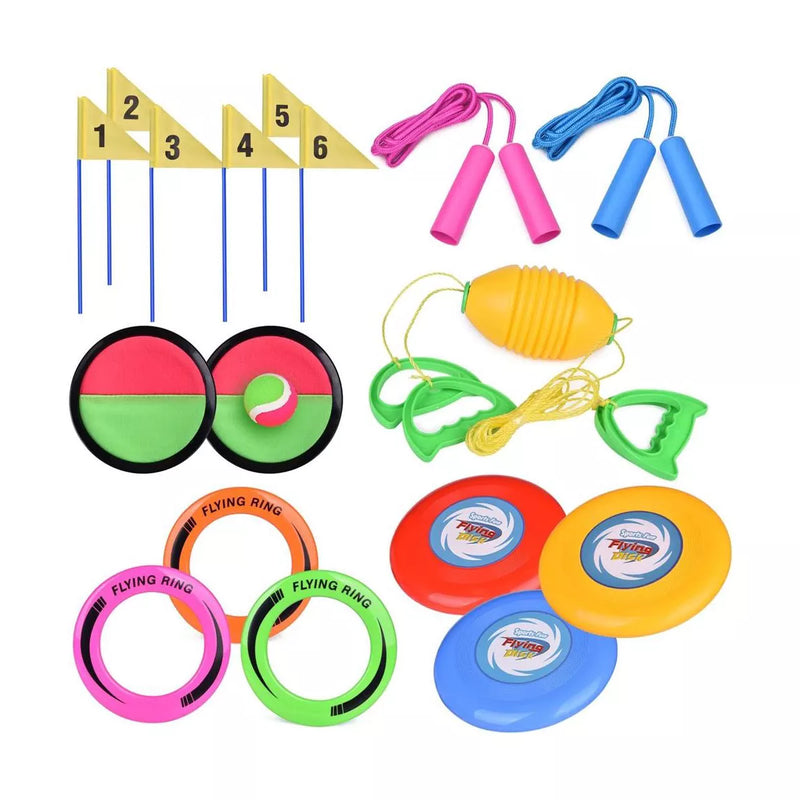 Outdoor Game Set, Fun Little Toys, 18 PCS