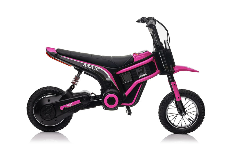 12V Kids Electric Motorcycle 2 Wheels  With Light Wheels