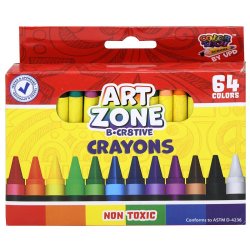 Colortech 64pc Crayon in Window Box