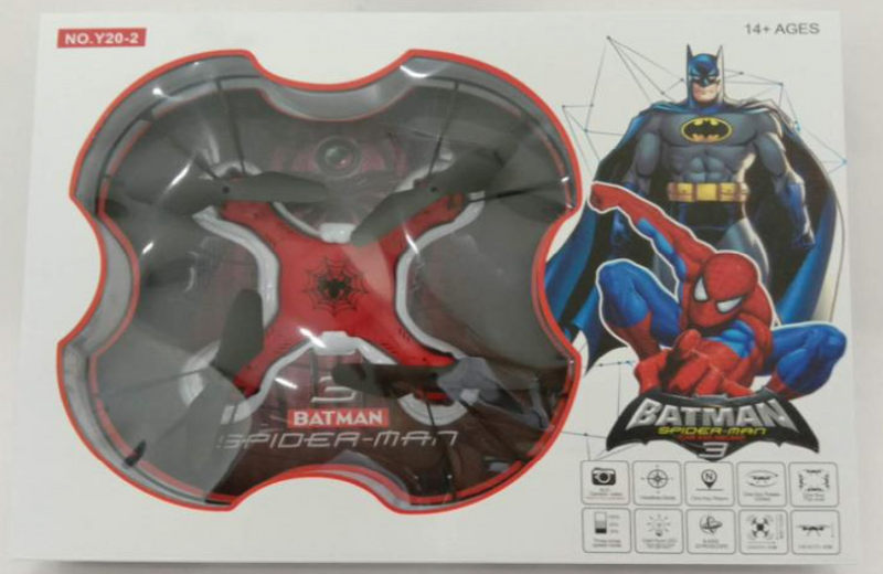 Drone toy spider man - four axis aircraft (NO CAMERA)