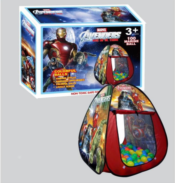 Tort_Iron Man Tent with 100 Ocean Balls