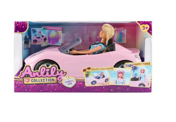 11.5-inch Solid body baby sports car (brown skin)
