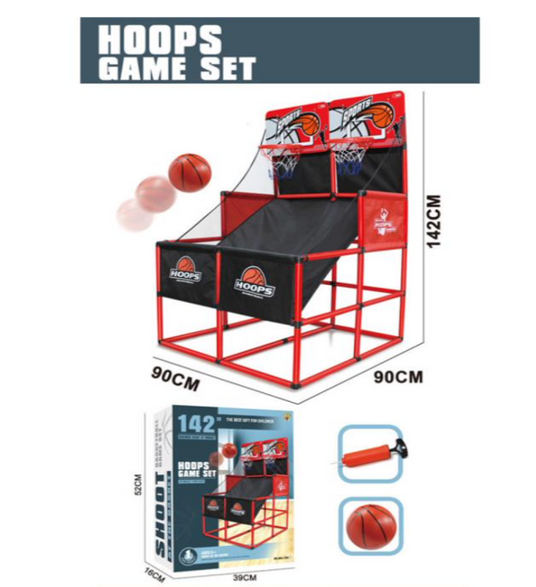 Red double shooting machine