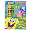 Spongebob Coloring & Activity Book W/ Crayons