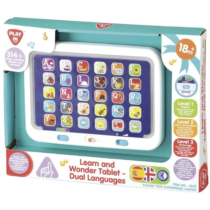 Itsy Tots Learn And Wonder Tablet