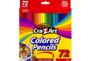 Cra-Z-art Colored Pencils, 72 Count ,Assorted