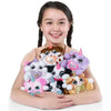Rainbocorns Puppycorn Scented Surprise! Series 8 Mystery Slow Rise Plush (Pink)