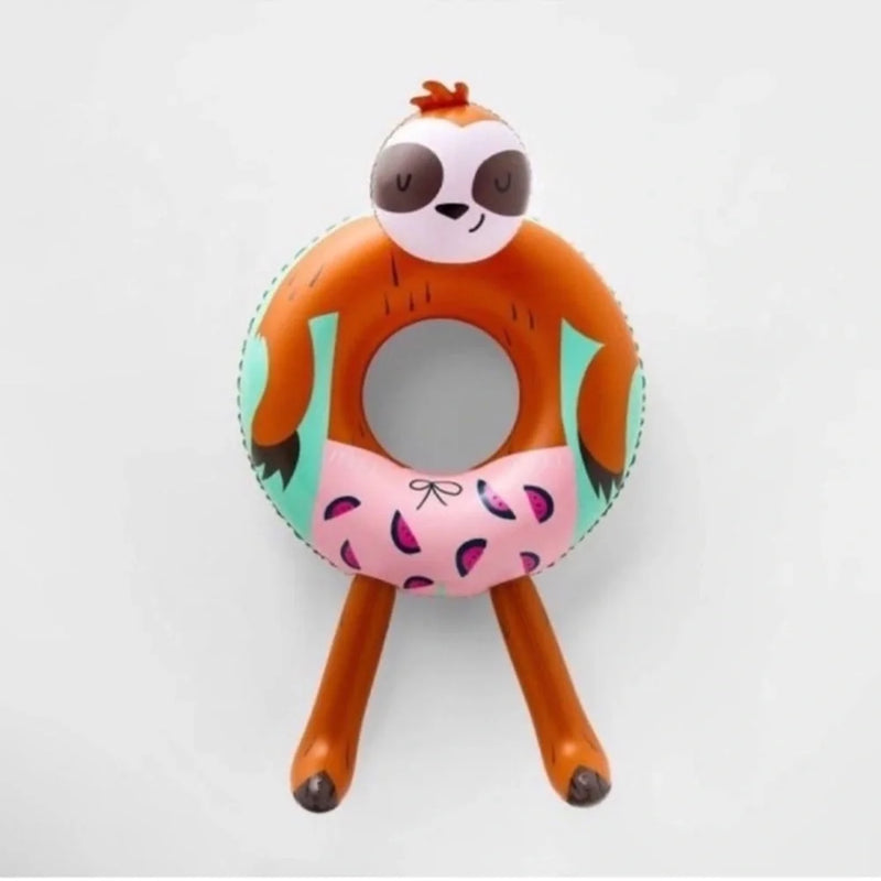 Sloth Tube Novelty Pool Float - Sun Squad water sports – StockCalifornia