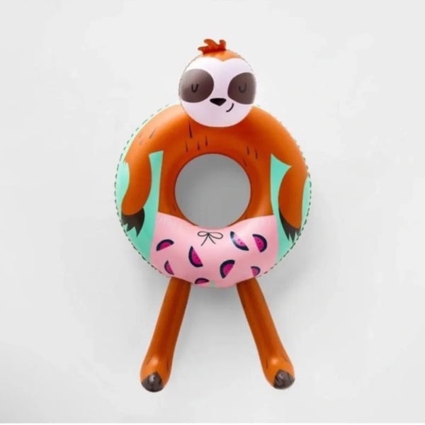 Sloth Tube Novelty Pool Float - Sun Squad water sports – StockCalifornia