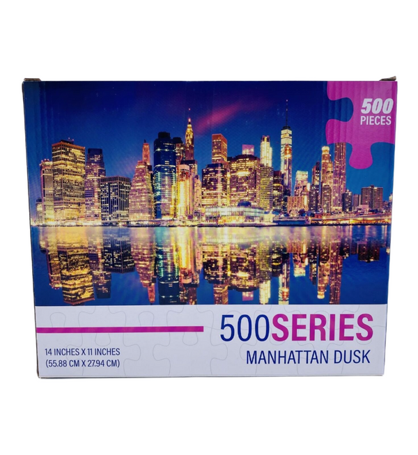500 Pieces Puzzles - Manhattan Dusk