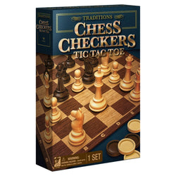 Chess and Checkers Traditions Box